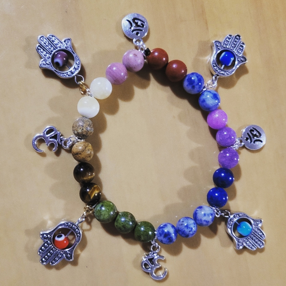 7 charka bracelets